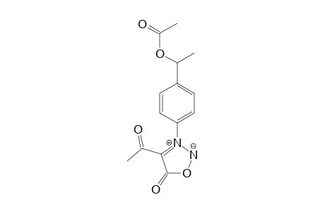3-(4-(1-acetoxyethyl)phenyl)-4-acetylsydnone