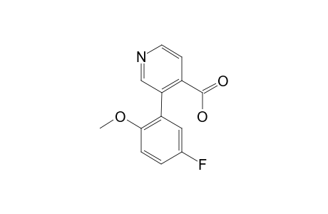 3-(5-FLUORO-2-METHOXYPHENYL)-ISONICOTINIC_ACID