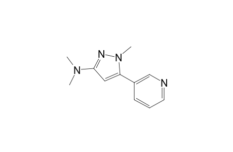 1H-Pyrrol-3-amine, 5-(3-pyridinyl)-, 3me derivative