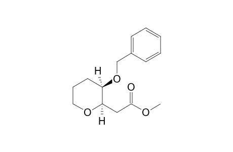 cis-Methyl 3-Benzyloxytetrahydropyranacetate