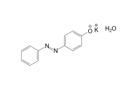 p-(phenylazo)phenol, potassium salt, hydrate