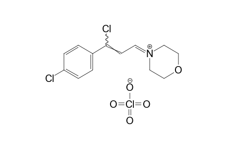 4-(p,gamma-dichlorocinnamylidene)morpholinium perchlorate