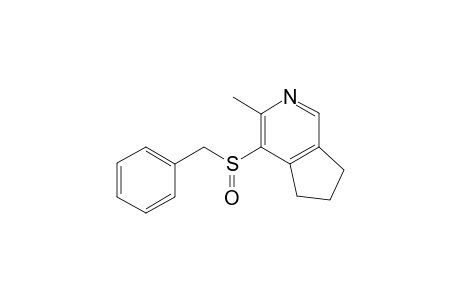 5-(benzylsulfinyl)-3,4-cyclopenteno-6-methylpyridine