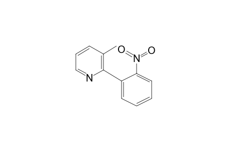 Pyridine, 3-methyl-2-(2-nitrophenyl)-