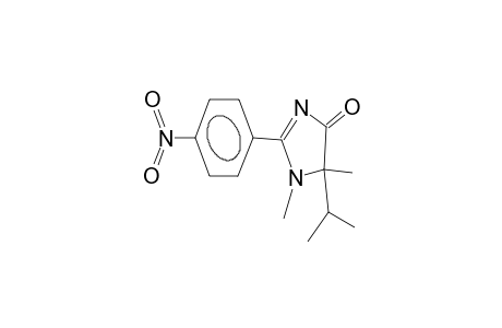 1,5-dimethyl-2-(4-nitrophenyl)-5-isopropyl-2-imidazolin-4-one