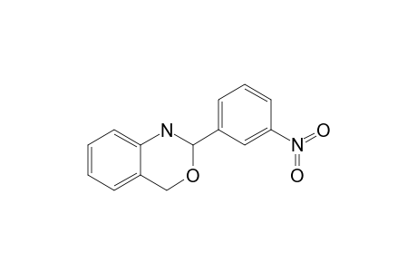 2-(3-nitrophenyl)-1,4-dihydro-2H-3,1-benzoxazine