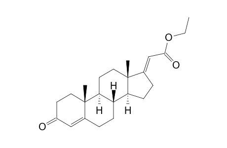Ethyl (E)-3-Oxopregna-4,17(20)-diene-21-oate