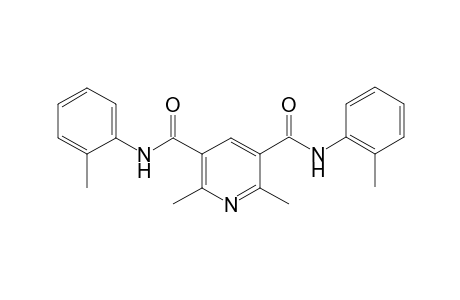 3,5-Bis[N-(2-methylphenyl)-carbamoyl-]2,6-dimethylpyridine