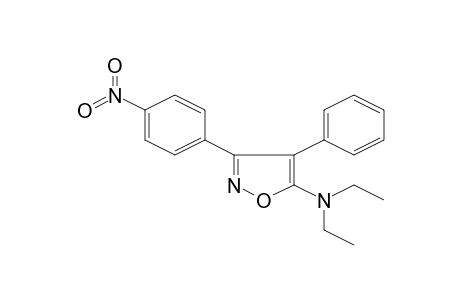 N,N-Diethyl-3-(4-nitrophenyl)-4-phenyl-5-isoxazolamine