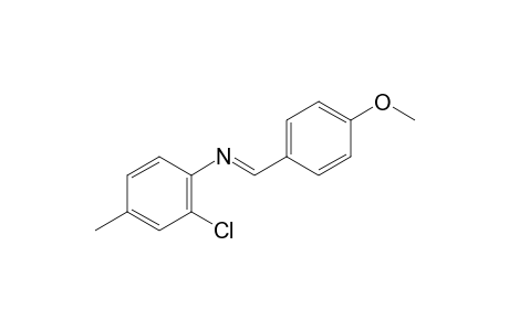 2-chloro-N-(p-methoxybenzylidene)-p-toluidine