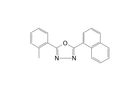 2-(1-naphthyl)-5-o-tolyl-1,3,4-oxadiazole