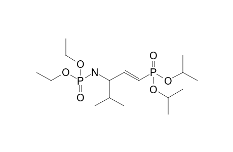 Diisopropyl [3-(diethoxyphosphorylamino)-4-methyl-1-pentenyl]phosphonate