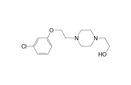 Ethanol, 2-[4-[2-(3-chlorophenoxy)ethyl]piperazin1-yl]-
