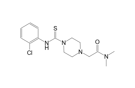 1-piperazineacetamide, 4-[[(2-chlorophenyl)amino]carbonothioyl]-N,N-dimethyl-