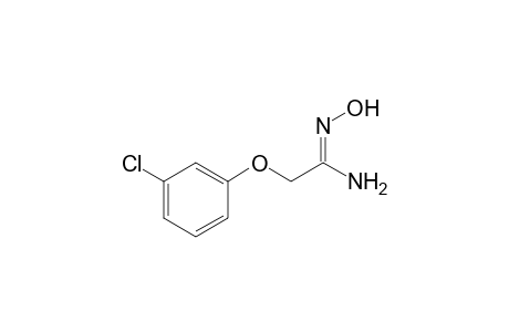 (1Z)-2-(3-Chlorophenoxy)-N'-hydroxyethanimidamide