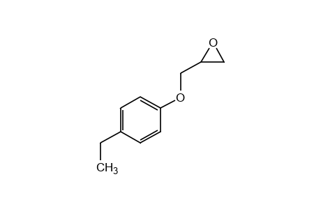 2,3-epoxypropyl p-ethylphenyl ether