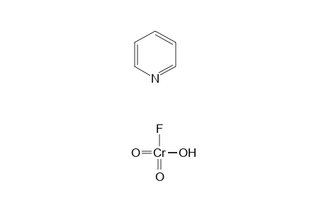 pyridine, compound with hydrogen fluorotrioxochromate(1-)
