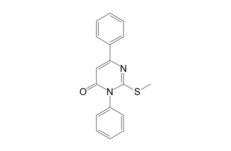 2-(methylsulfanyl)-3,6-diphenyl-4(3H)-pyrimidinone