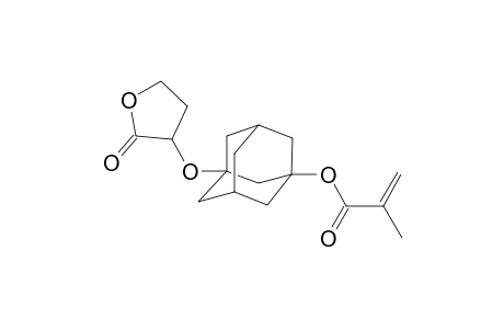 3-[(2-oxotetrahydrofuran-3-yl)oxy]-1-adamantyl methacrylate