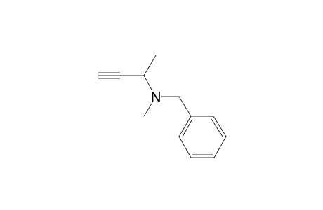 Benzyl(but-3-yn-2-yl)methylamine