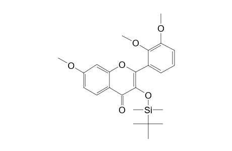 3-(Tert.-butyldimethylsilyl)oxy-7,2',3'-trimethoxyflavone