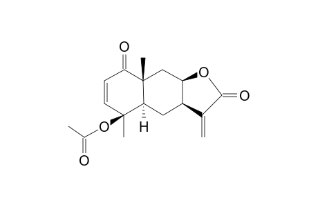 EUDESMA-2,11(13)-DIEN-12,8-B-OLIDE,4-B-ACETOXY-1-OXO