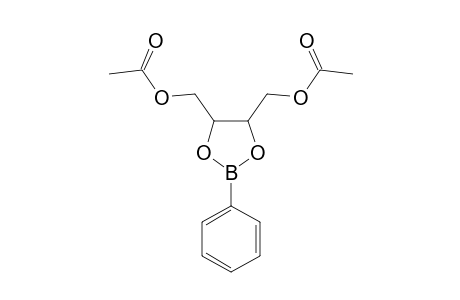 (5-[(Acetyloxy)methyl]-2-phenyl-1,3,2-dioxaborolan-4-yl)methyl acetate