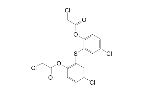 2,2'-thiobis[4-chlorophenol], bis(chloroacetate)