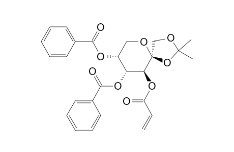 3-O-ACRYLOYL-4,5-DI-O-BENZOYL-1,2-O-ISOPROPYLIDENE-BETA-D-FRUCTOPYRANOSE