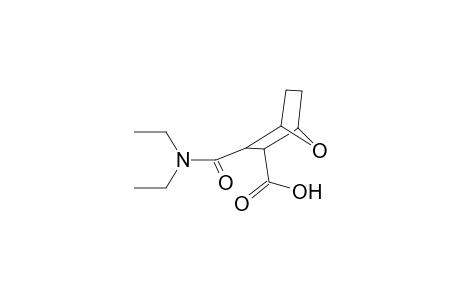 3-[(Diethylamino)carbonyl]-7-oxabicyclo[2.2.1]heptane-2-carboxylic acid