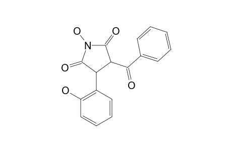 3-BENZOYL-1-HYDROXY-4-(2-HYDROXYPHENYL)-PYRROLIDINE-2,5-DIONE