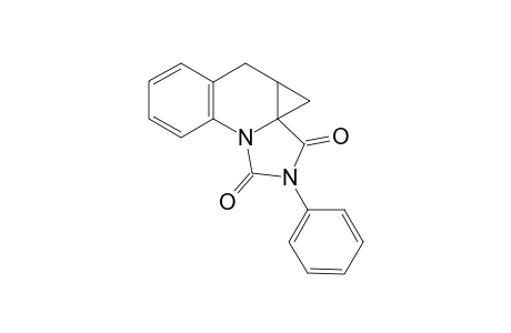 2-Phenyl-4A,5-dihydro-1H,4H-cyclopropa-[E]-imidazo-[1,5-A]-quinoline-1,3(2H)-dione