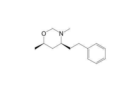 cis-3,6-DIMETHYL-4-PHENETHYL-TETRAHYDRO-1,3-OXAZINE