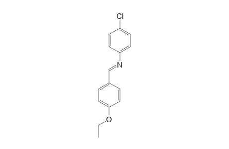 4-Chloro-N-[(E)-(4-ethoxyphenyl)methylidene]aniline