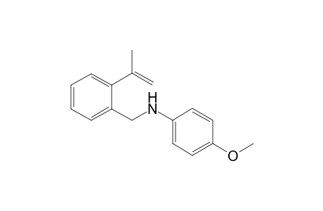 (2-Isopropenyl-benzyl)-(4-methoxy-phenyl)-amine