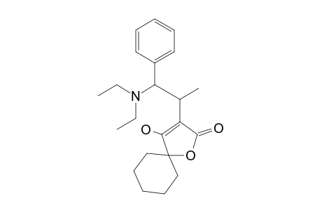 3-[2'-(Diethylamino)-1'-methyl-2'-phenylethyl]-4-hydroxy-1-oxaspiro[4.5]dec-3-en-2-one