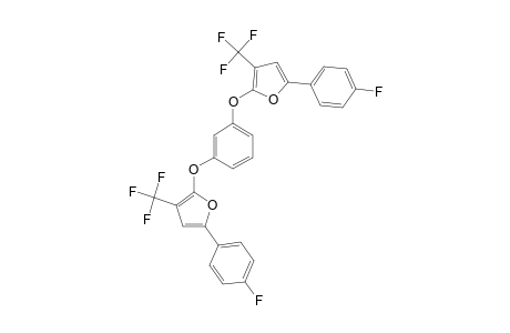1,3-BIS-[5-(4-FLUOROPHENYL)-3-(TRIFLUOROMETHYL)-FUR-2-YLOXY]-BENZENE