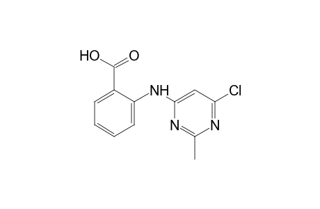 N-(6-chloro-2-methyl-4-pyrimidinyl)anthranilic acid