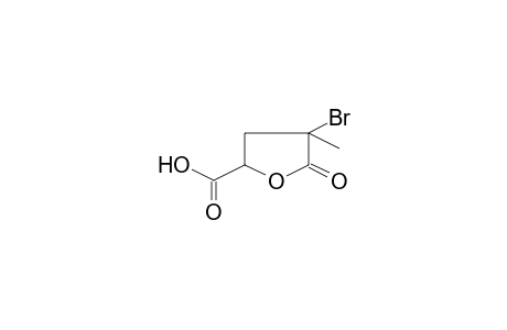 4-Bromo-4-methyl-5-oxo-tetrahydro-furan-2-carboxylic acid