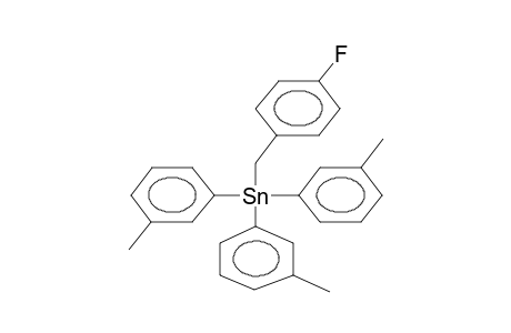 TRIS(3-METHYLPHENYL)-4-FLUOROBENZYLSTANNANE