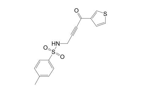 N-[4-Oxo-4-thiophen-3-ylbut-2-ynyl)-4-methylbenzenesulfonamide