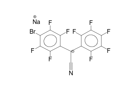 PENTAFLUOROPHENYL(4-BROMOTETRAFLUOROPHENYL)ACETONITRILE, SODIUM SALT