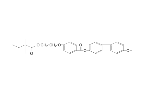 Poly[1-methyl-1-(methoxy-4,4'-biphenyleneoxybenzoyloxyethyleneoxycarbonyl)ethylene]