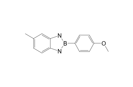 2-(4'-METHOXYPHENYL)-5METHYL-2,3-DIHYDRO-1H-1,3,2-BENZODIAZABOROLE