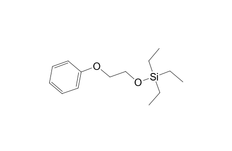 Silane, triethyl(2-phenoxyethoxy)-