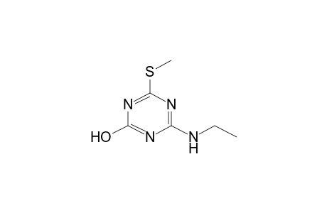 4-(Ethylamino)-6-(methylsulfanyl)-1,3,5-triazin-2-ol