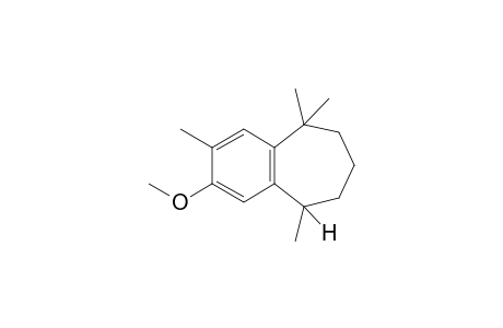 3-methoxy-6,7,8,9-tetrahydro-2,5,9,9-tetramethyl-5H-benzocycloheptene