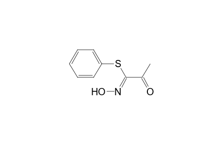 (1Z)-N-hydroxy-2-keto-thiopropionimidic acid phenyl ester