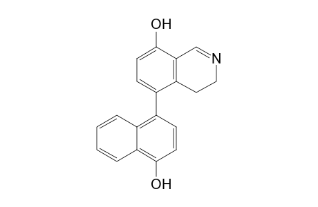 5-(4'-Hydroxynaphthalen-1'-yl)-3,4-dihydroisoquinolin-8-ol