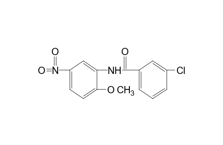 3-chloro-5'-nitro-o-benzanisidide